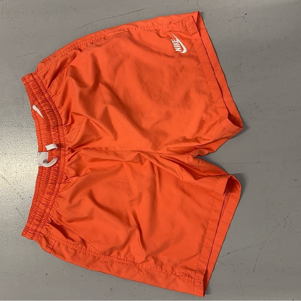 Nike Bright salmon Orange Sports track Shorts - Picture 2 of 2